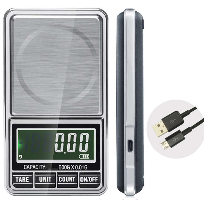 600g 0.01g Electronic LCD Jewelry Scale Digital Pocket Weight Mini Precision