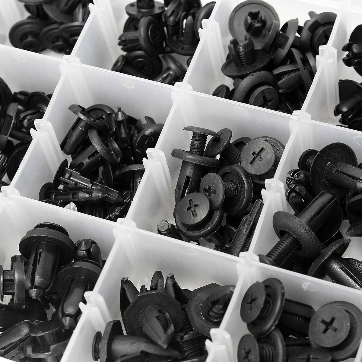 180 Pcs Car Automotive Pushpin Rivet Trim Clip Assortment Kit For Honda For