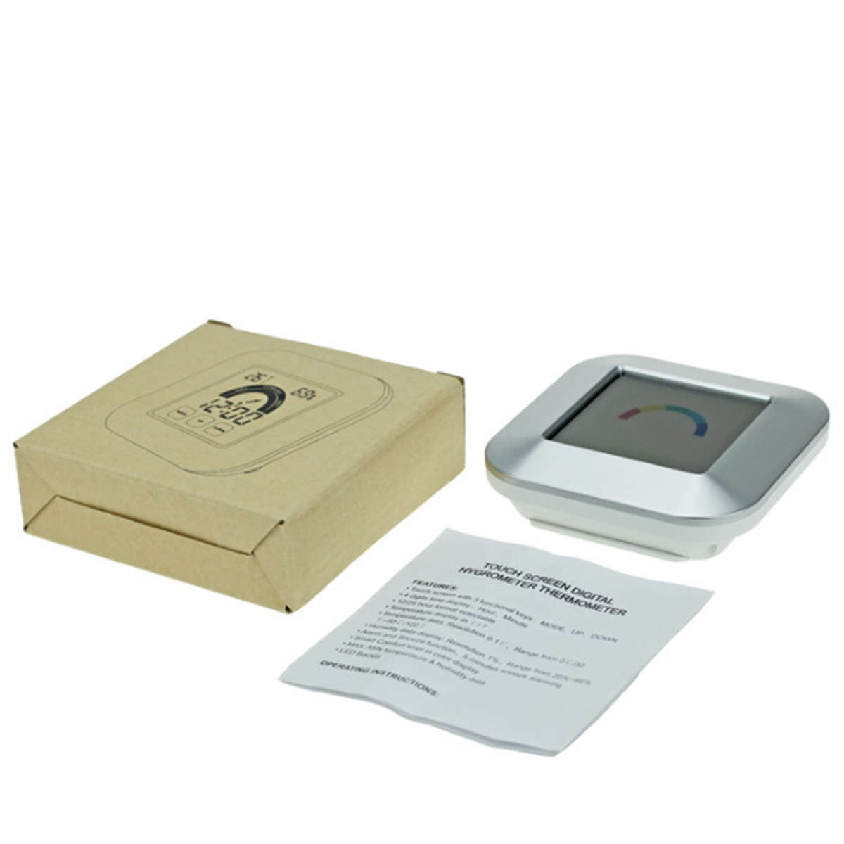Thermometer Hygrometer Indoor Thermometer Hygrometer Color Screen Precision In
