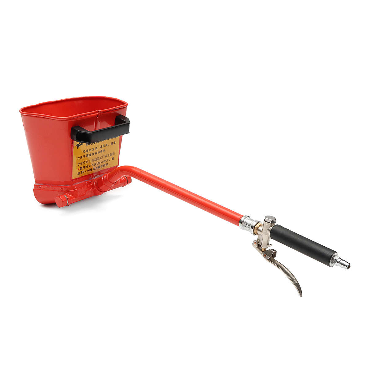 Wall Gun Concrete Sprayer Stucco Cement Plaster Texture Hopper Sprayer Gun Wall Plastering Hand Tool
