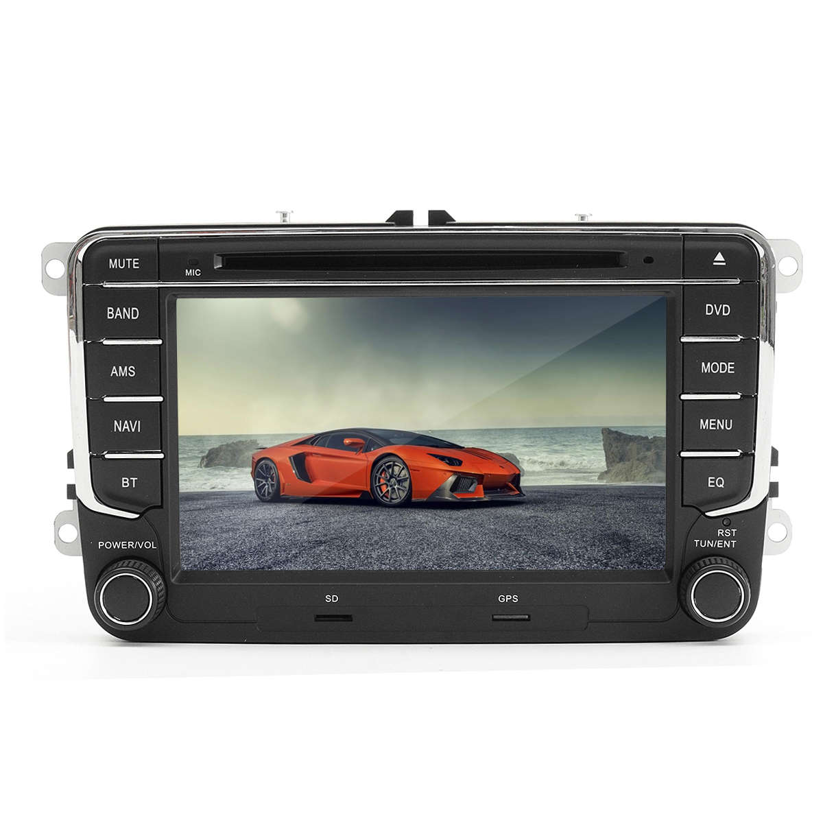 7 Inch 2 Din Car DVD Player Radio GPS Stereo Camera For VW