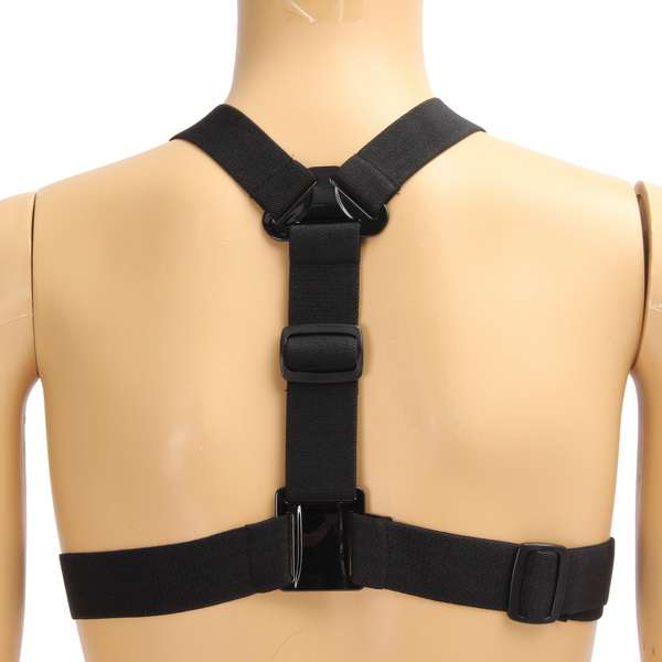 Adjustable Chest Strap Belt Body Tripod Harness Mount for Gopro Hero 5 4 3 2 1 SJCAM Xiaomi Yi
