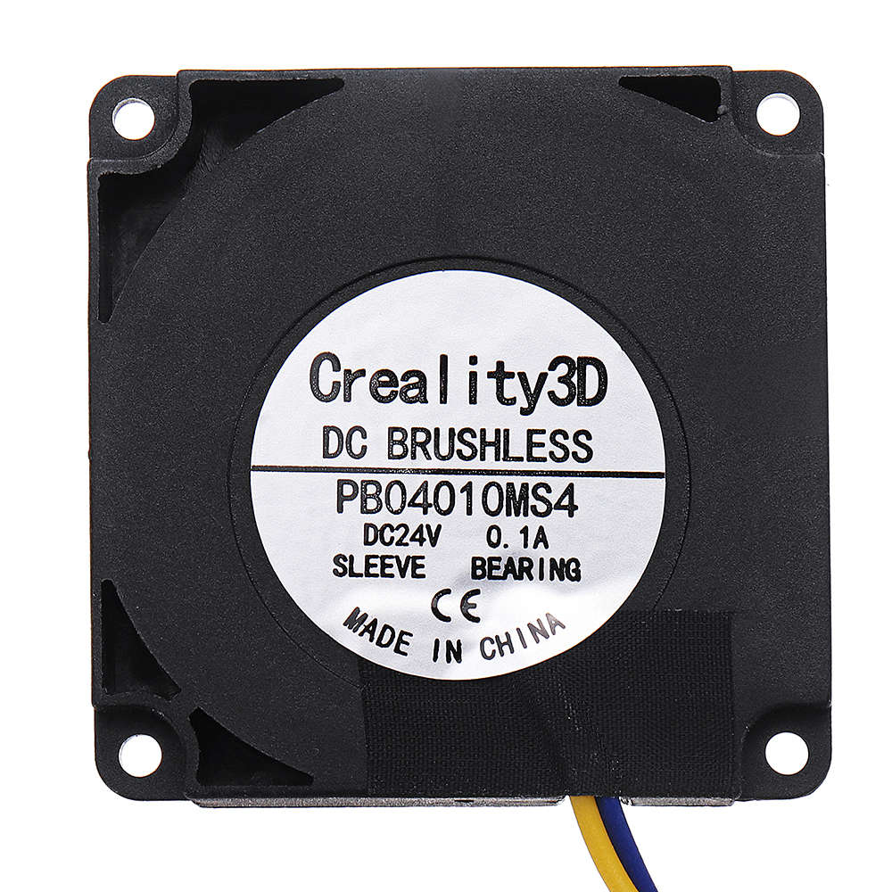 Creality 3D 40*40*10mm DC24V 0.1A High Speed DC Brushless 4010 Blower Nozzle Cooling Fan For Ender