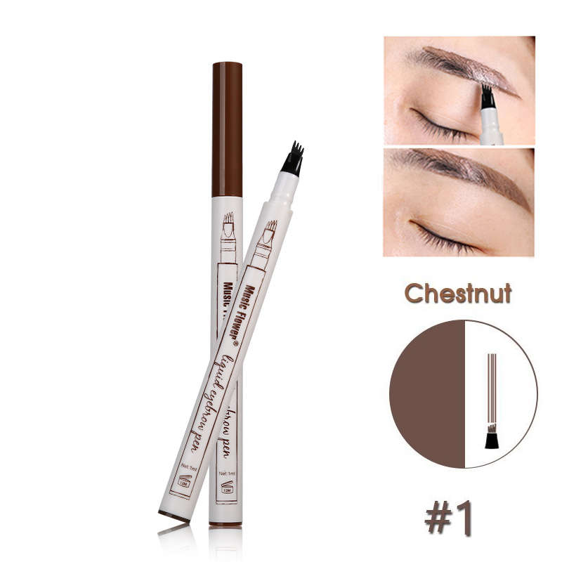 Microblading Eyebrow Tattoo Pen Brow Ink Pencil Waterproof (COLOR: 01)