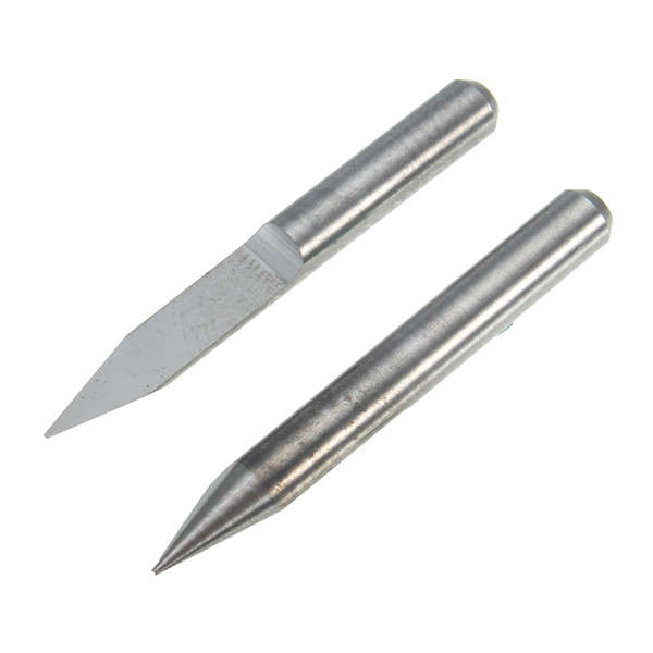 10pcs 3.175mm Shank 30 Degree Cutter 0.3mm V-shape Carbide PCB Engrav