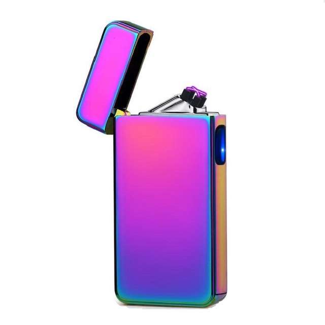 Pipe Pulsed Double Arc Lighter USB Electronic Lighter Torch Plasma Windproof