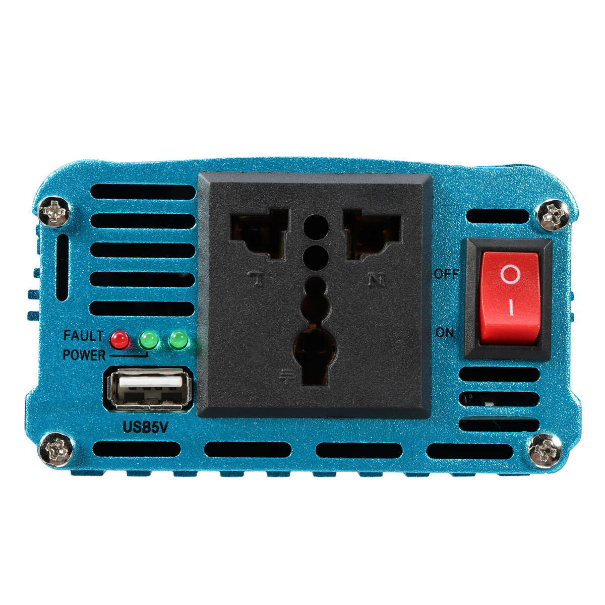 Intelligent 1200W 12V/24V to 220V Pure Sine Wave Power Inverter