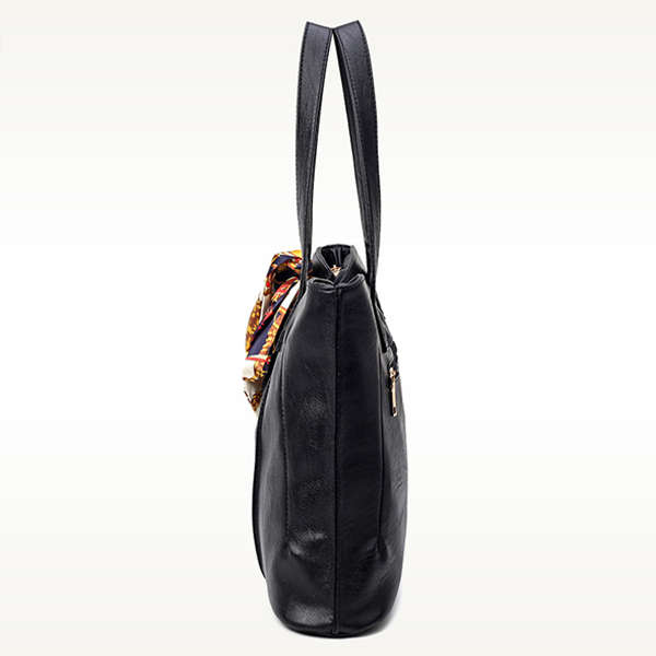 Women Classical Cowhide Scarves Decoration Handbag Casual Genuine Leather Ha