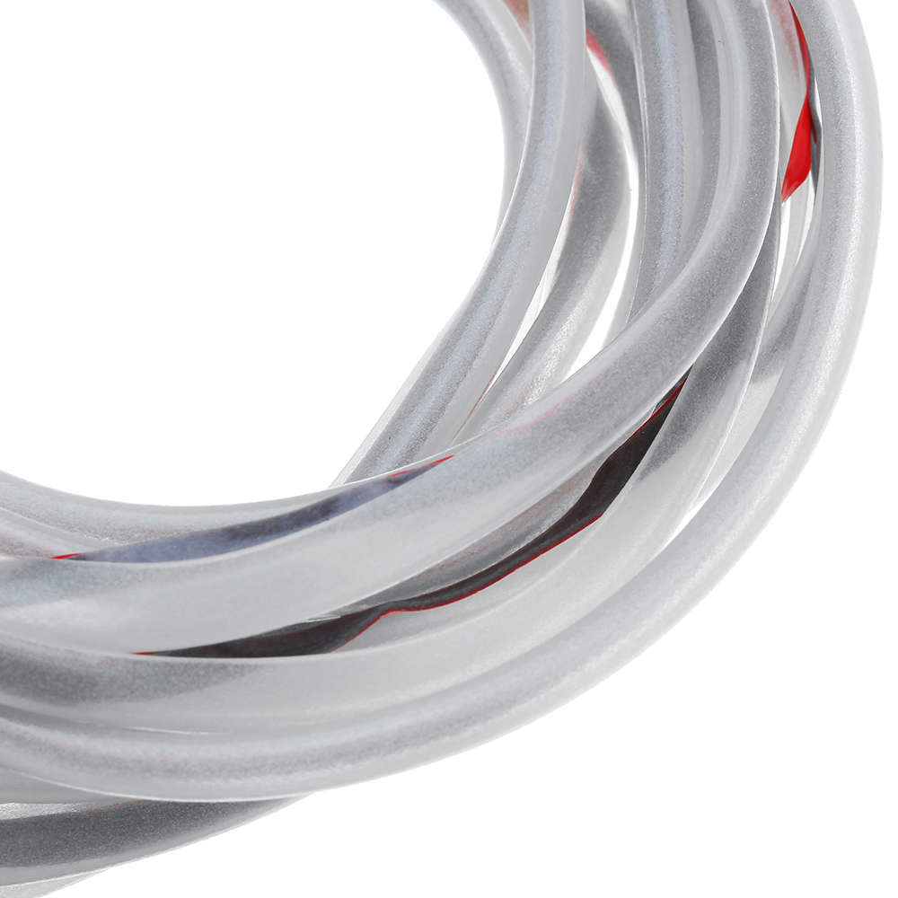 5m Luminous Car Door Edge Protector Bumper Strip Anti Collision Scratch Guard Rubber