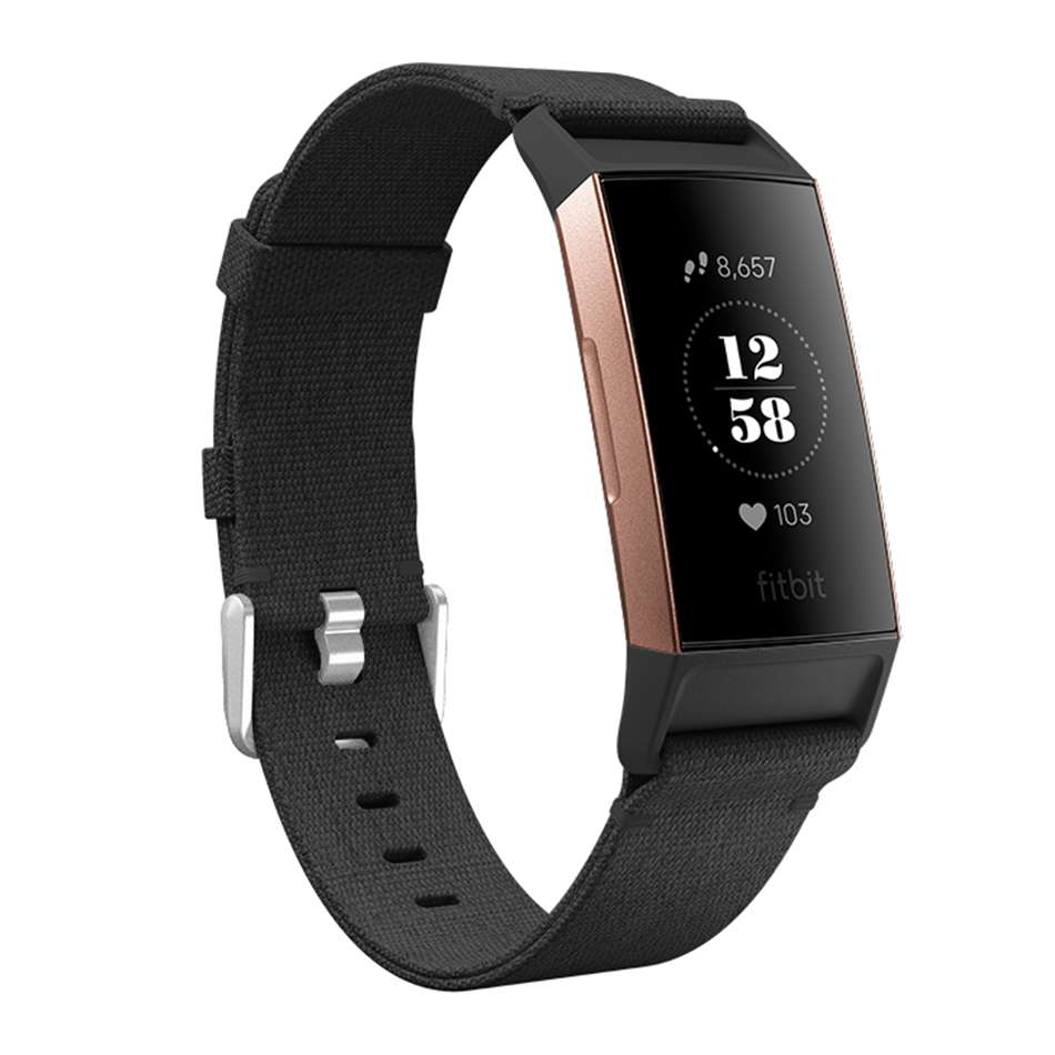 Bakeey Canvas Nylon Denim Replacement Watch Band Strap for Sport Smart Watch Fitbit Charge 3