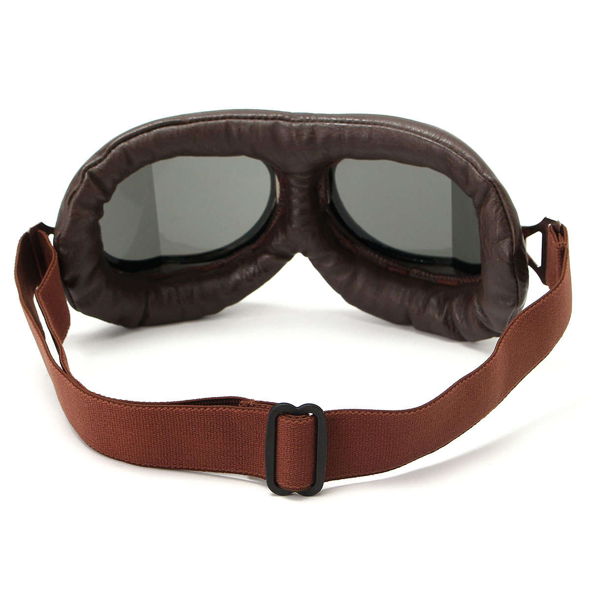 Vintage Pilot Helmet Steampunk Copper Motorcycle Scooter Helmet Glasses Goggles Anti UV