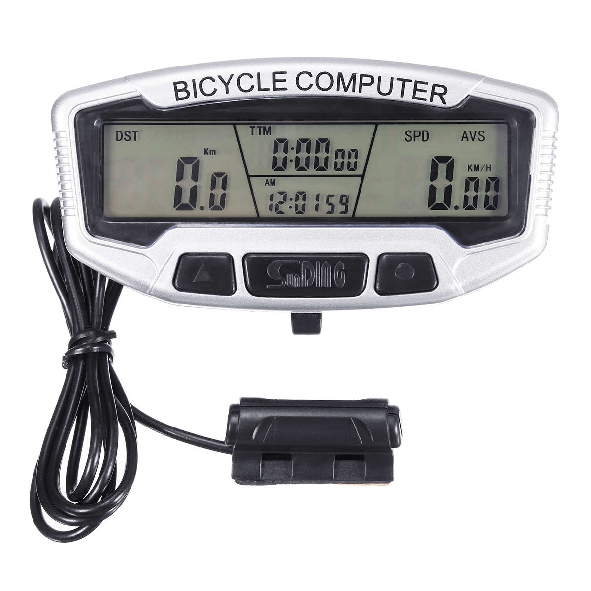 Wireless Waterproof LCD Bicycle Computer Odometer Speedometer