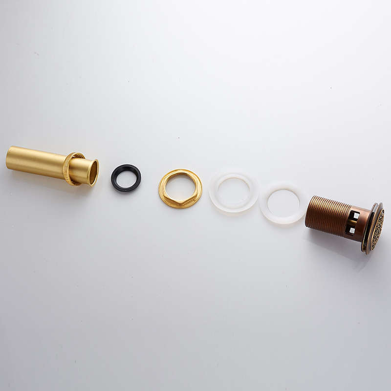 WANFAN PLF00A11XX Antique Brass Chinese Dragon Style Bathroom basin waste Pop Up Waste Vanity Vessel