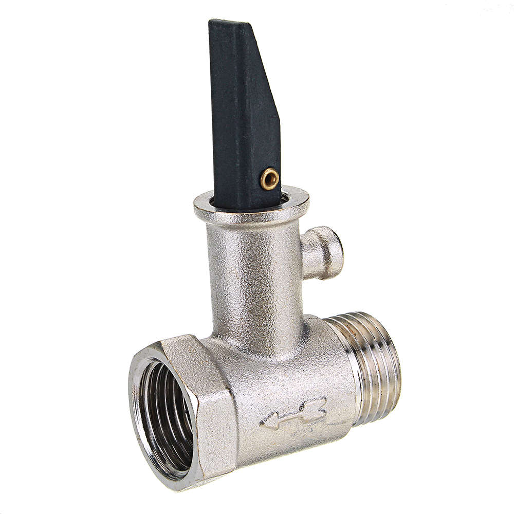 TMOK TK902 1/2 Inch DN15 Brass Valve Water Heater Safety Spring Type Safety Pressure Relief Valves