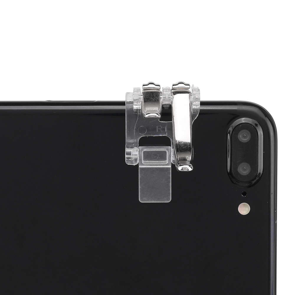 Game Controller Shooter Gaming Six Finger Aiming Fire Trigger Button Handle L1R1 for PUBG Mobile