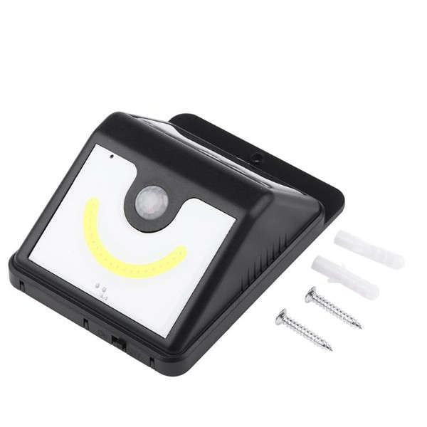 Outdoor Solar Lights 1800LM COB Waterproof Motion Sensor Wall Lamp for Aisle Stair Security