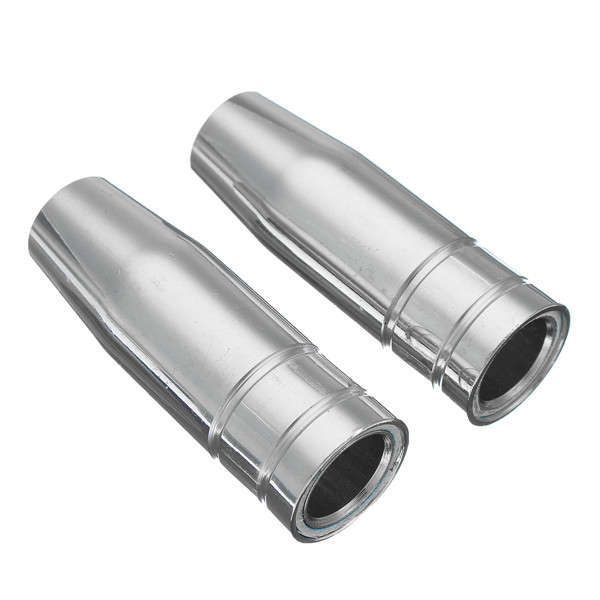 12Pcs 0.6mm M6 Thread MB15 Mig Welding Torch Shroud Nozzle Tip Kit