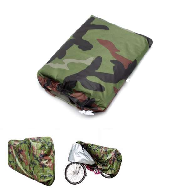 Camouflage Waterproof Rain Cover Bicycle Bike Motorcycle Electric Scooter 200x70x110cm/79x28x43in