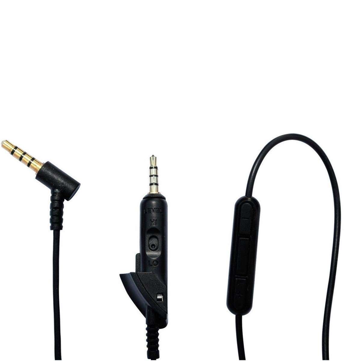 3.5mm Audio Cable Replacement 1.5m Cord Wire with Mic For Bose Quiet Comfort QC15 QC2 Headphone