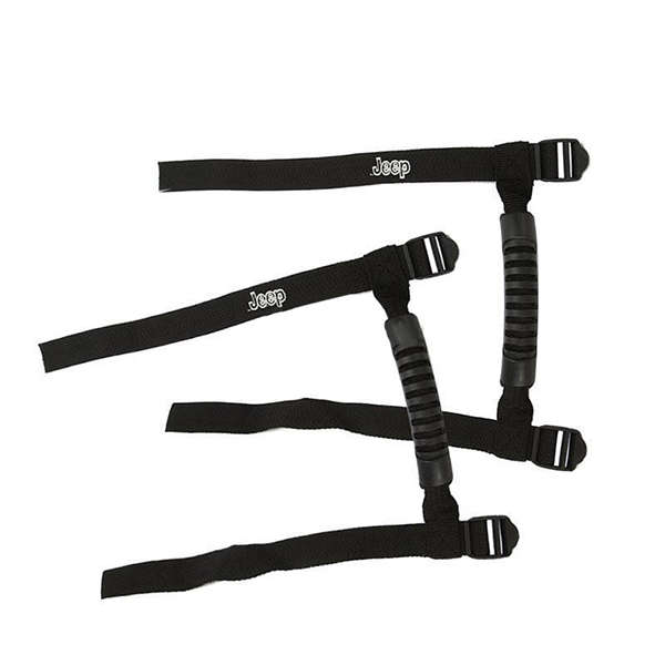 Roll Bar Grab Handle Handles Black Set of 4pcs for Jeep Wrangler YJ TJ JK CJ