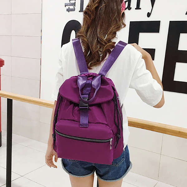 Nylon Leisure Large Capacity Backpack Shoulder Bag