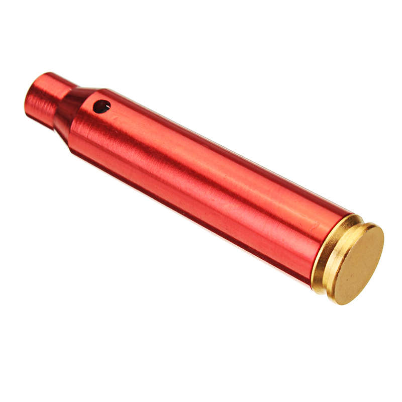 Red CAL 223 REM Gauge 5.56mm Laser Boresighter Red Dot Sight Brass Cartridge B