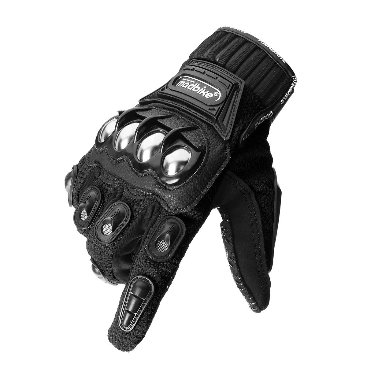 Steel Madbike Motorcycle Gloves Racing Motorbike Protective Gloves