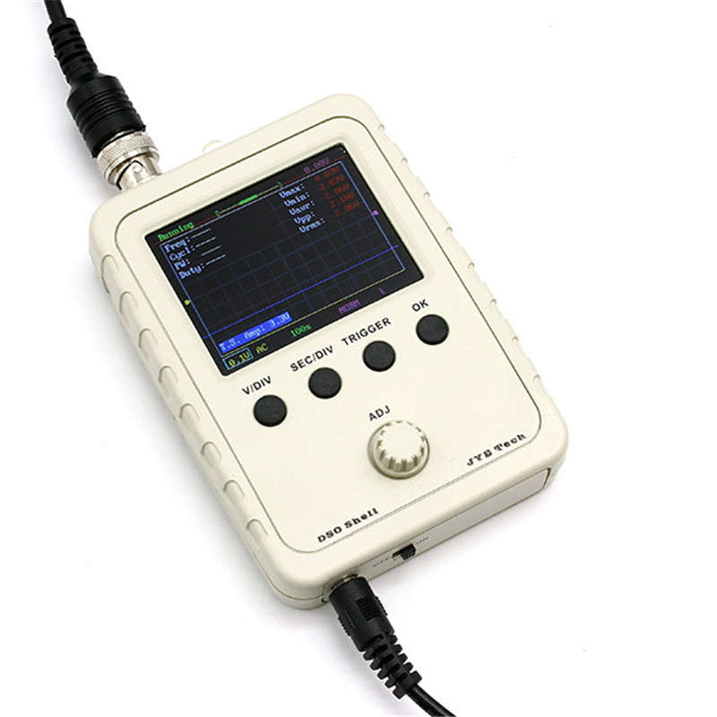 Original JYETech Assembled DSO-SHELL DSO150 Digital Oscilloscope Module 9V - 0.20kg