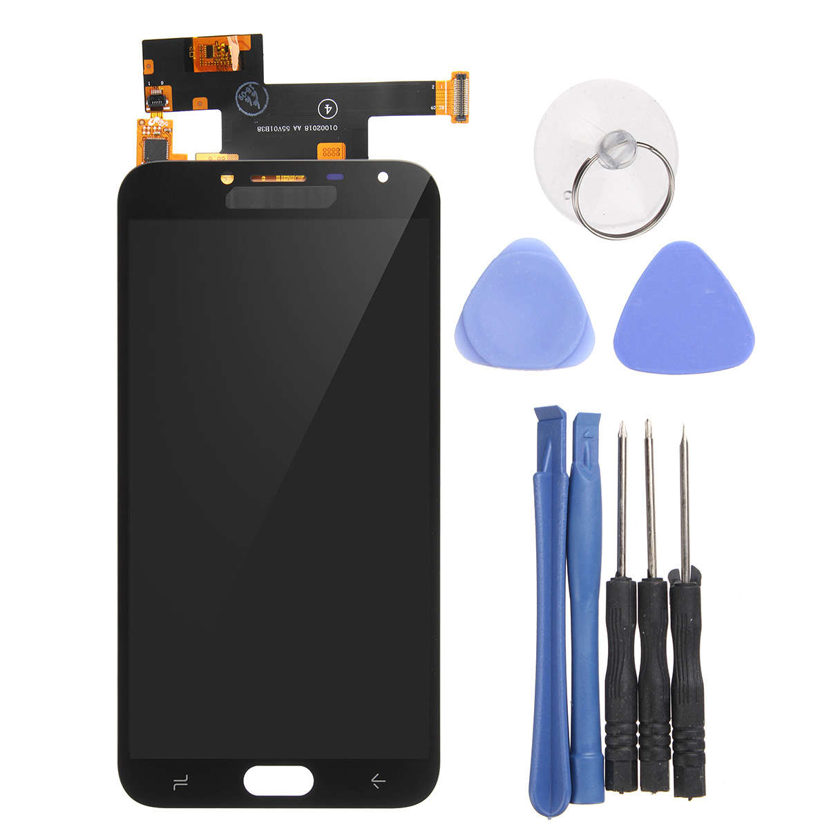 LCD Display Touch Screen Digitizer Replacement with Tool for Samsung Galaxy J4 201... (COLOR: BLACK)