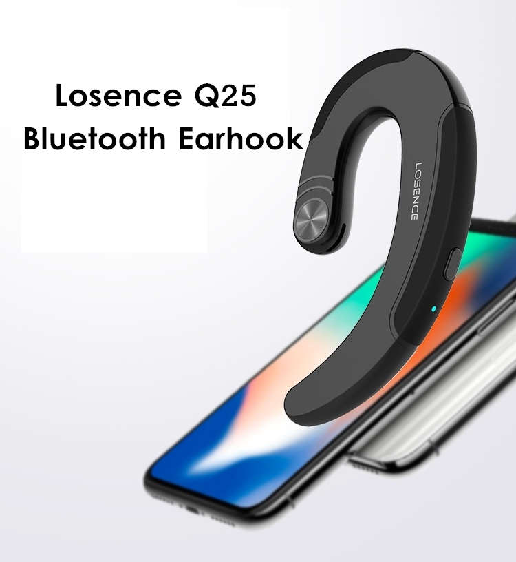Losence Q25 Earhooks Wireless Bluetooth Earphone HiFi Portable Waterproof Noise Cancelling