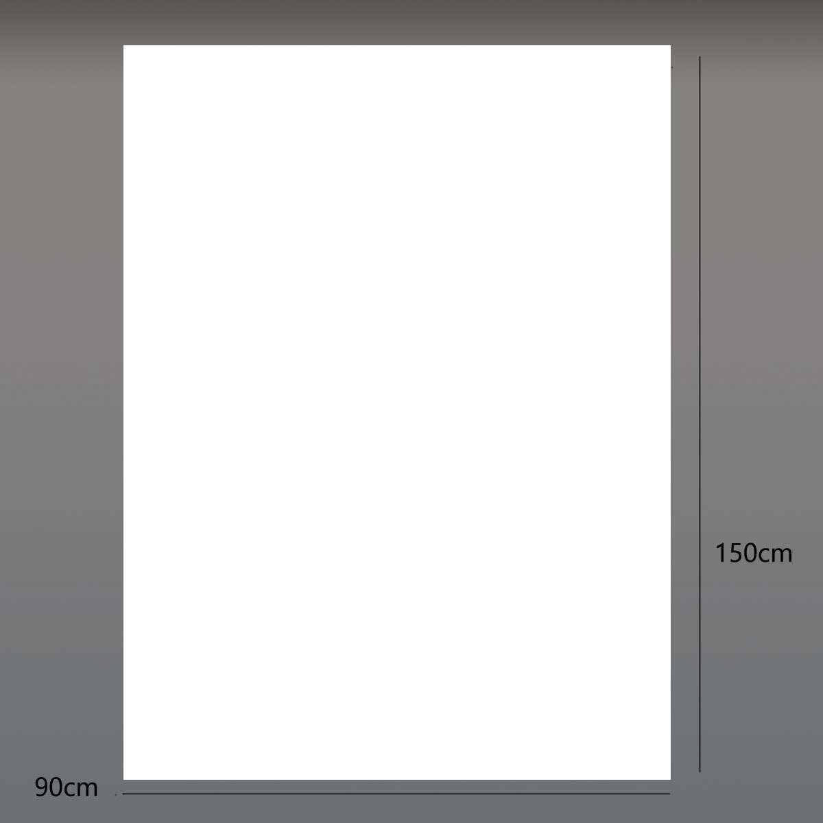 Backdrop 90x150cm 3x5ft Pure White Vinyl Studio Photography Backdrop Props Background