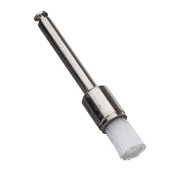 200pcs Nylon Latch Flat Head Polishing Brushes Set White and Colorful Cleaning Brushes Kit