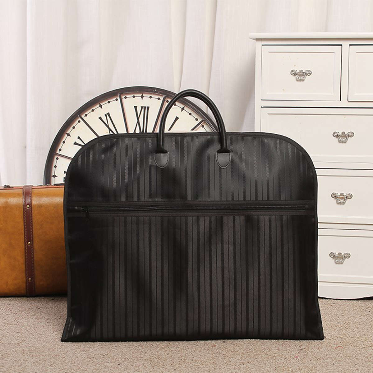 Outdoor Travel Men Business Suit Handbag Clothes Garment Storage Bag Waterproo