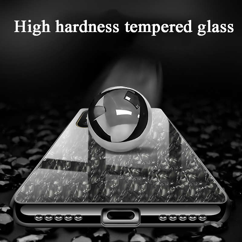 Bakeey Shell Glossy Tempered Glass Soft Edge Protective Case for Huawei P20/ Huawei nova 3e/ P20