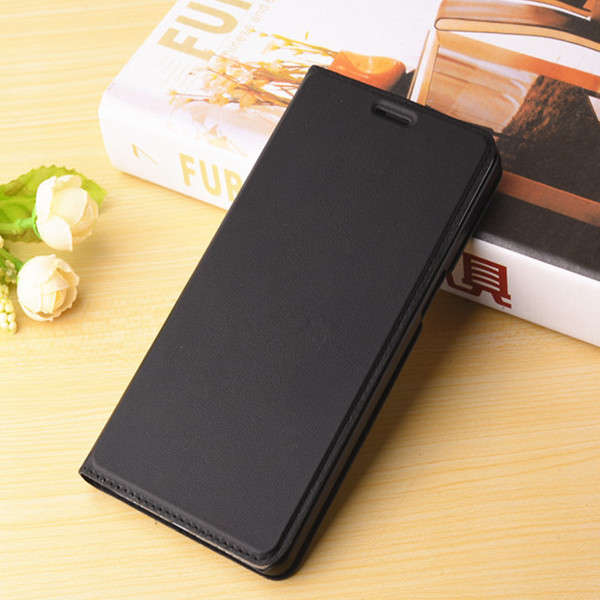Flip Stand PU Leather Protective Cover Case For Xiaomi Redmi 4X/Redmi 4X Global Ed... (COLOR: BLACK)