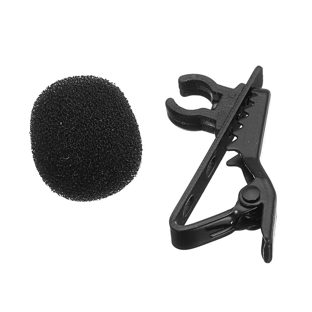 Arimic Lavalier Lapel Clip-on Omnidirectional Condenser Microphone for DSLR Camera Smartphone