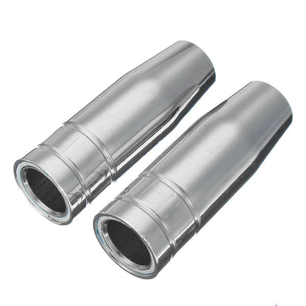 12Pcs 0.6mm M6 Thread MB15 Mig Welding Torch Shroud Nozzle Tip Kit