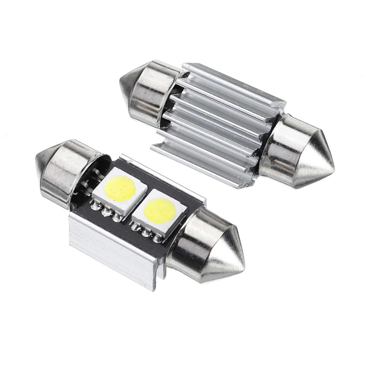 T10 T5 White Car Interior LED Lamp Replacement Bulb Reading Dome Lights for