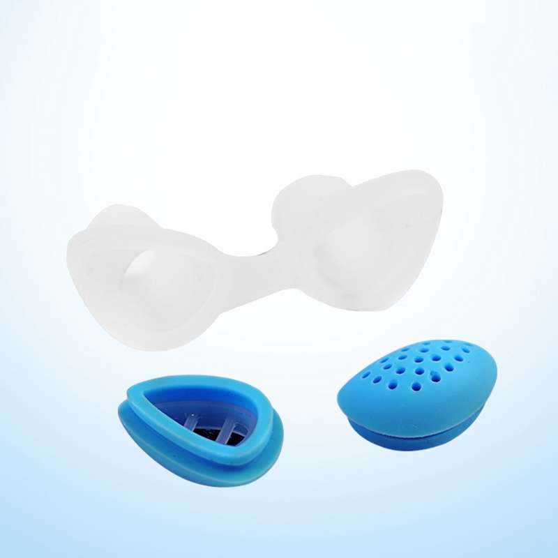 2 IN 1 Mini Silicone Anti Snore Device and Air Purifier Nasal Dilator Apnea Ai