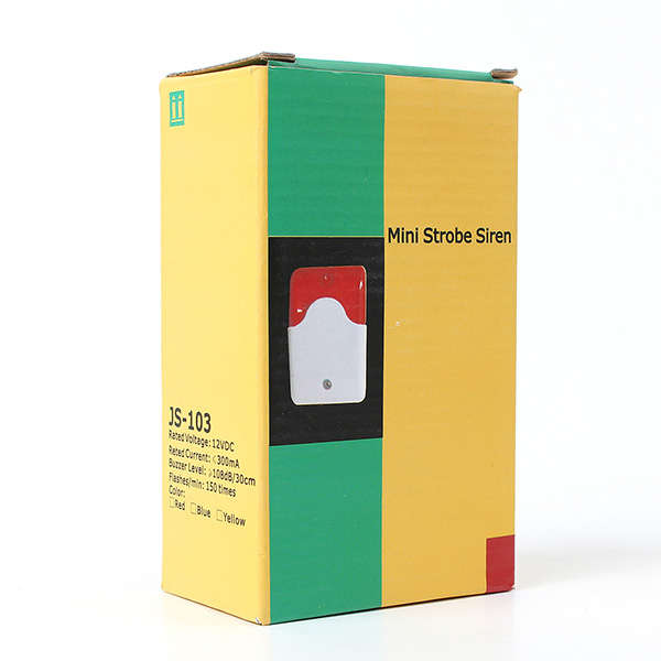 12 Volt Security Systems Alarm Strobe Light Siren