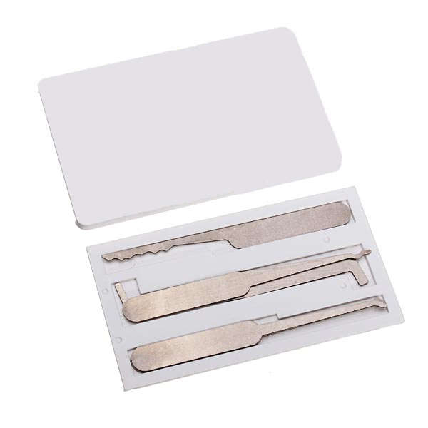 Credit Card Lock Pick Set Locksmith Tools Lock Pick Mini Tools