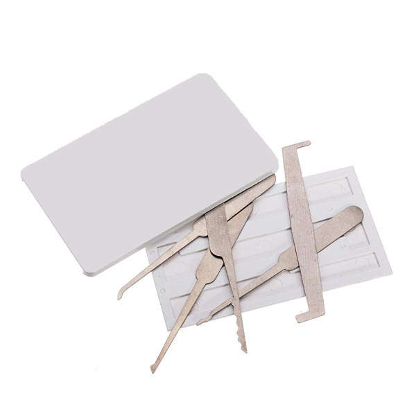Credit Card Lock Pick Set Locksmith Tools Lock Pick Mini Tools