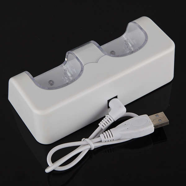 Charging Dock & 2 PCS Rechargeable Battery Pack Bundle For Wii Remote