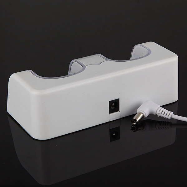 Charging Dock & 2 PCS Rechargeable Battery Pack Bundle For Wii Remote