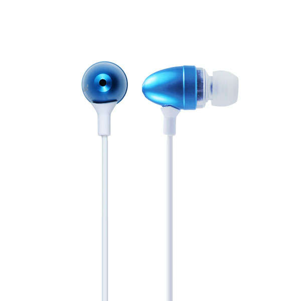 Lovely Design In-ear Phones Earplugs Microphone Earphone For iPhone (COLOR: SILVER)