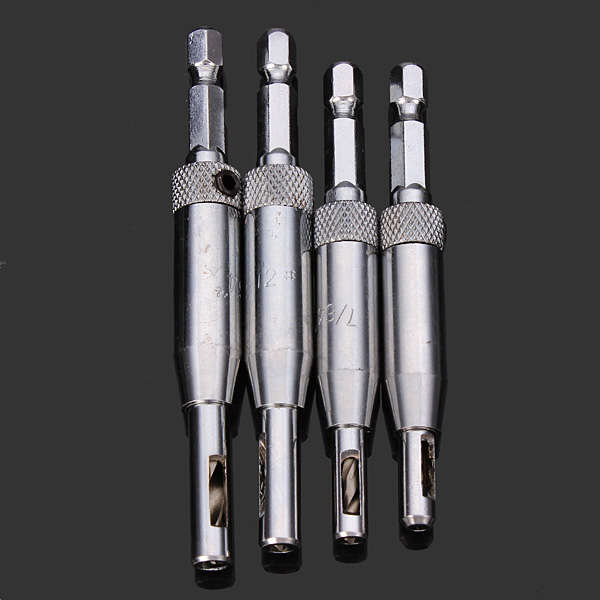 rofessional Doors Self Centering Hinge Hardware Drill Bit Set