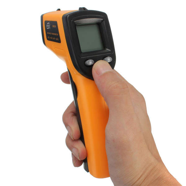 BENETECH GM320 Non Contact Laser Lcd Display Digital IR Infrared Thermometer Temperature Meter Gun