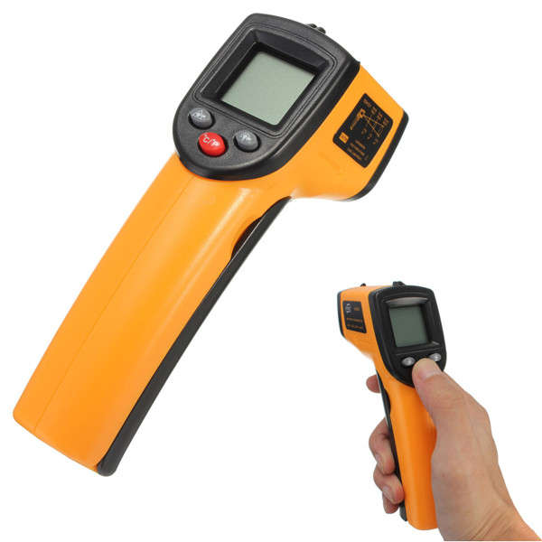 BENETECH GM320 Non Contact Laser Lcd Display Digital IR Infrared Thermometer Temperature Meter Gun
