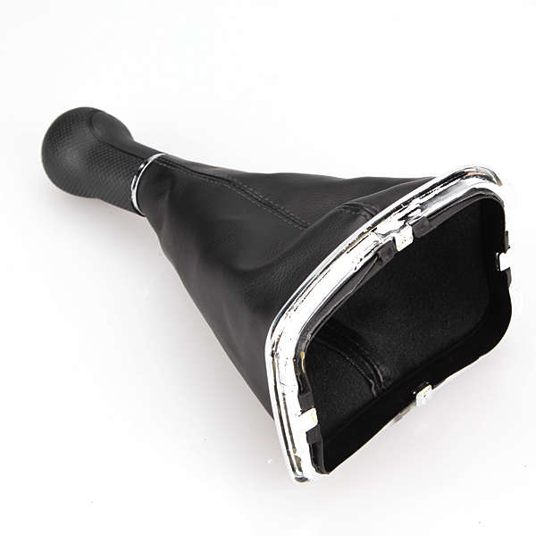 99-05 VW GOLF Jetta 5 Speed Chome Gear Shift Knob Gaitor Boot