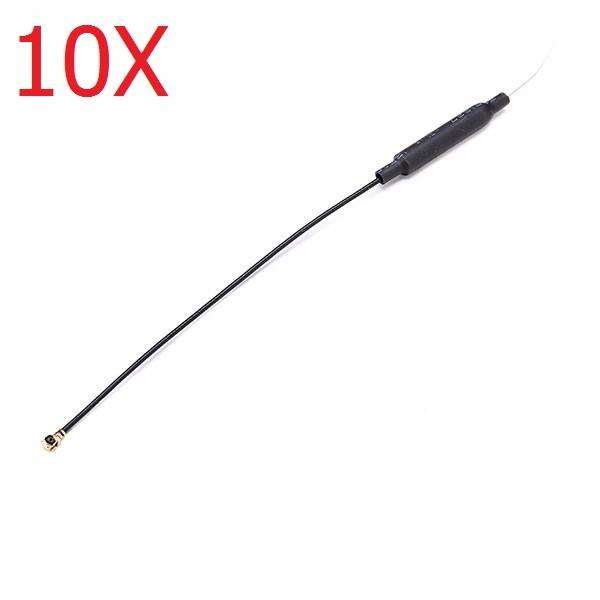10X 3DBI Brass 2.4G Receiver Antenna Omni Directional IPEX Port Compatible Futaba JR WFLY